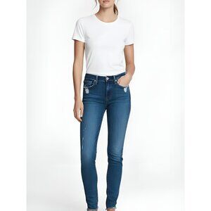 Rag & Bone Cate Mid-Rise Straight Skinny Jeans La Paz Wash Size 27W